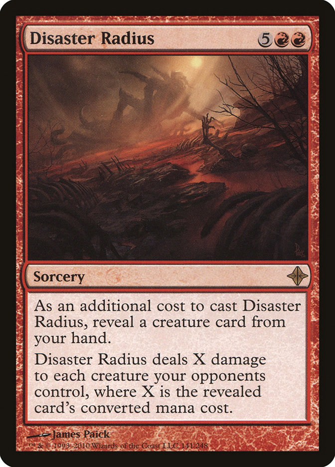 Disaster Radius - Rise of the Eldrazi (ROE)