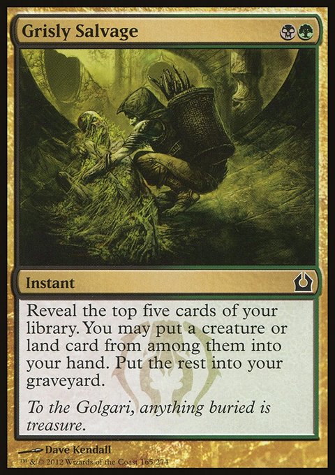 Grisly Salvage - Return to Ravnica (RTR)