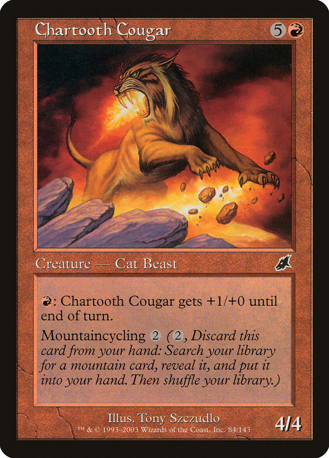 Chartooth Cougar - Scourge (SCG)