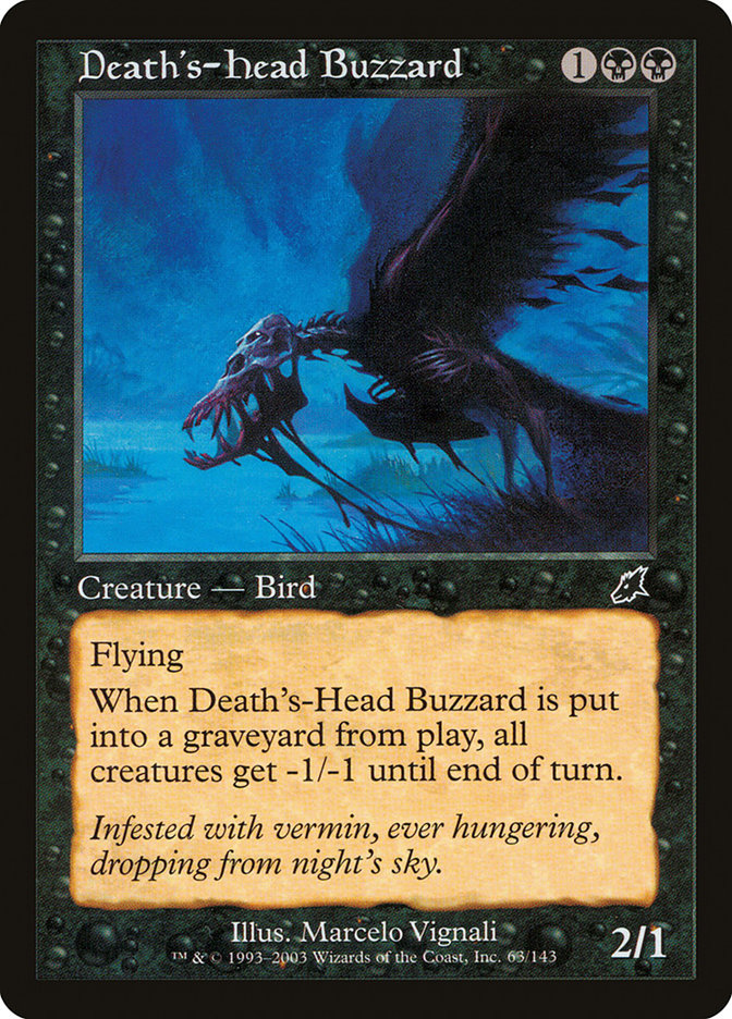 Death's-Head Buzzard - Scourge (SCG)