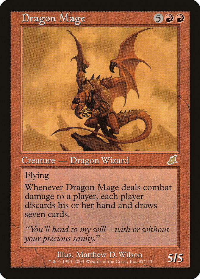 Dragon Mage - Scourge (SCG)