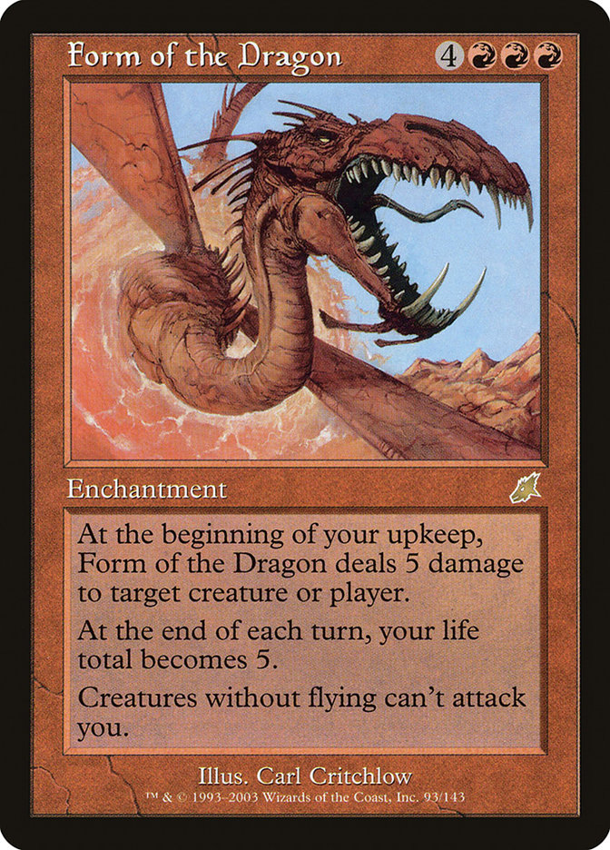 Form of the Dragon - Scourge (SCG)
