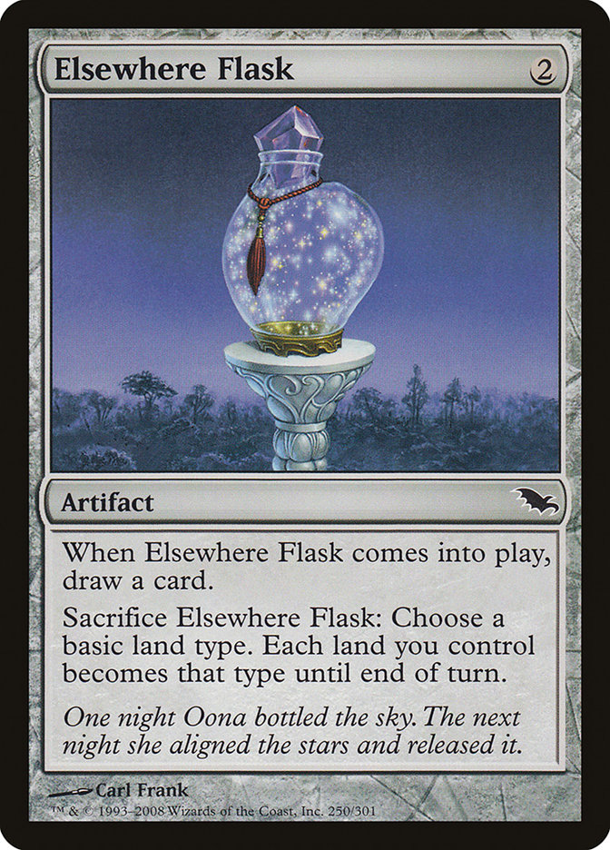 Elsewhere Flask - Shadowmoor (SHM)