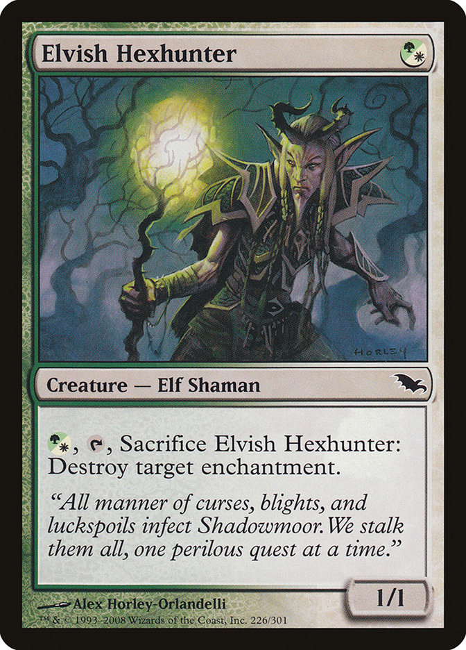 Elvish Hexhunter - Shadowmoor