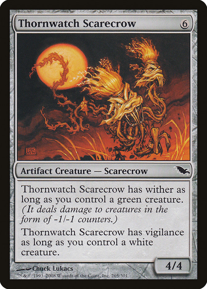 Thornwatch Scarecrow - Shadowmoor