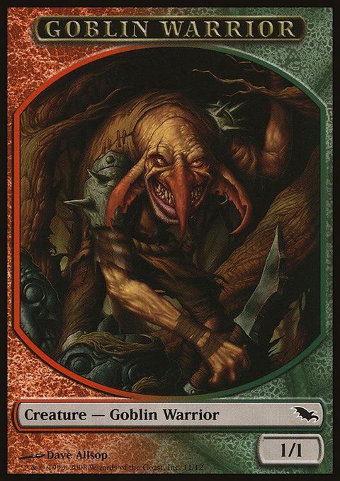 Goblin Warrior - Shadowmoor (SHM)