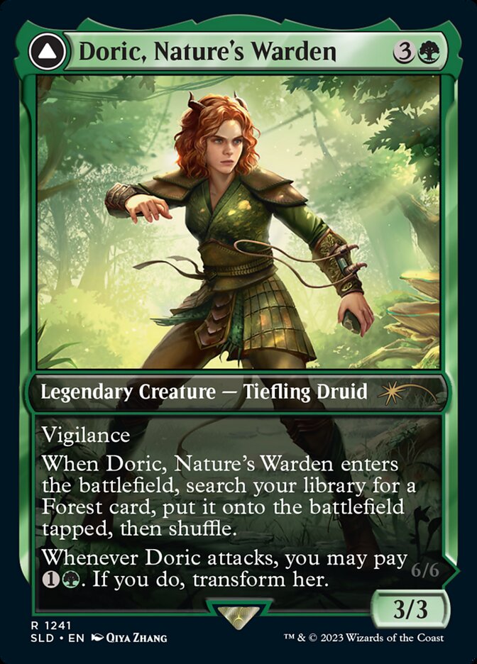 Doric, Nature's Warden // Doric, Owlbear Avenger - Secret Lair Drop