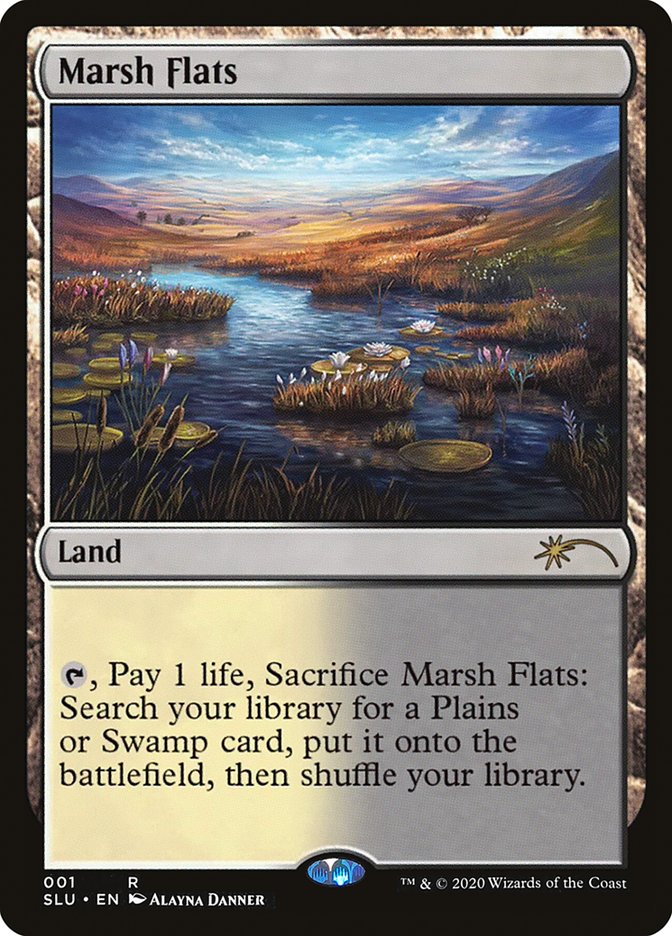 Marsh Flats - MTG Card versions