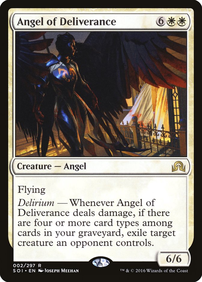Angel of Deliverance - MTG Card versions