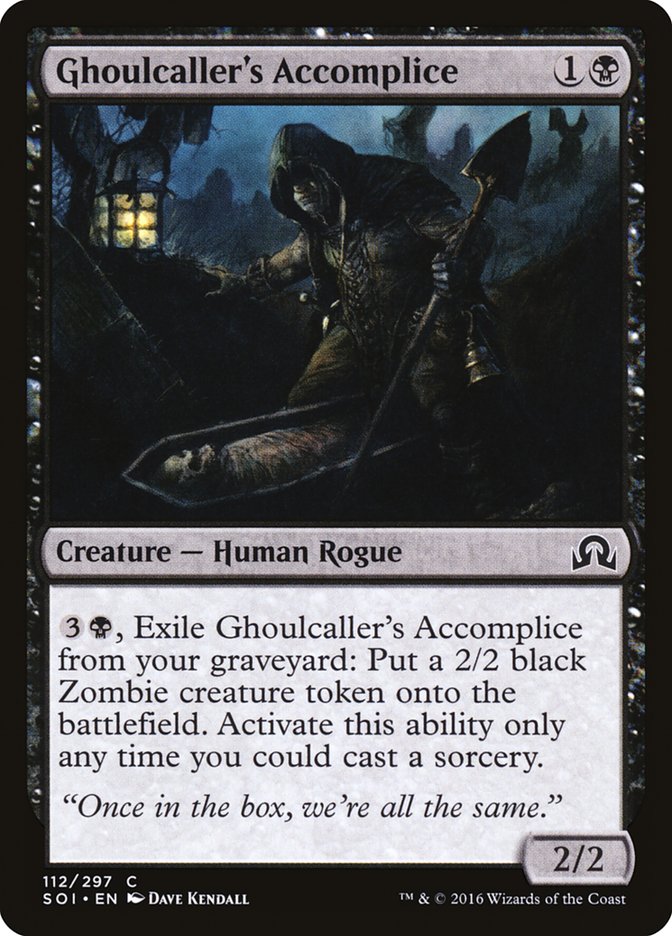 Ghoulcaller's Accomplice - Shadows over Innistrad (SOI)