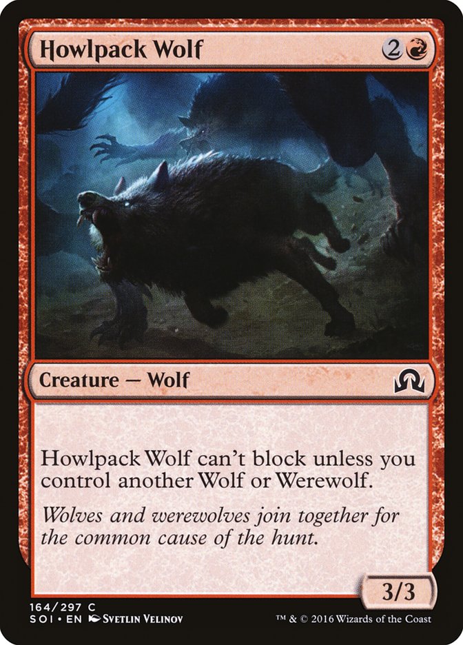 Howlpack Wolf - Shadows over Innistrad (SOI)