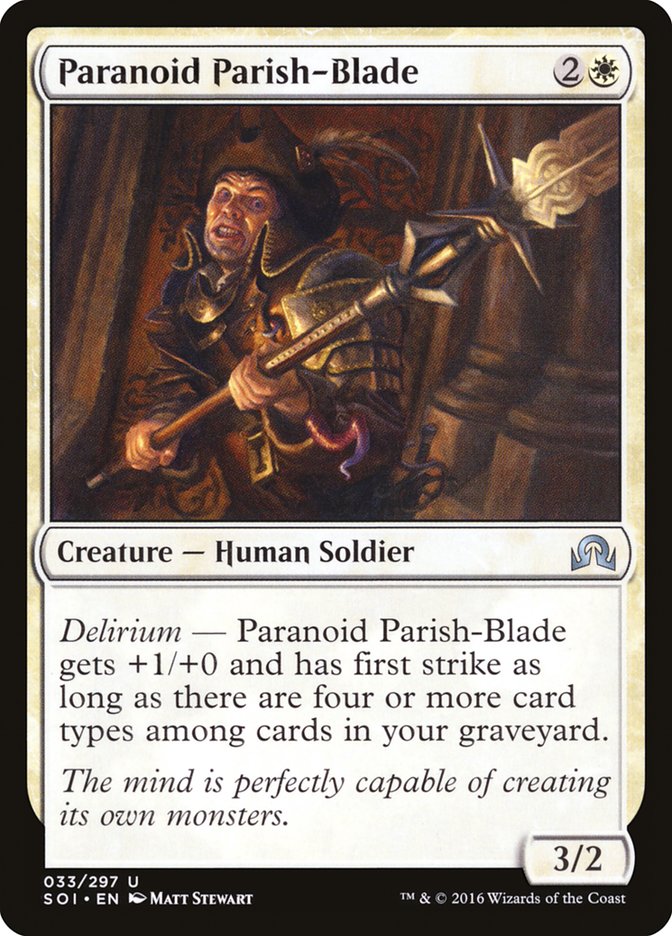 Paranoid Parish-Blade - Shadows over Innistrad