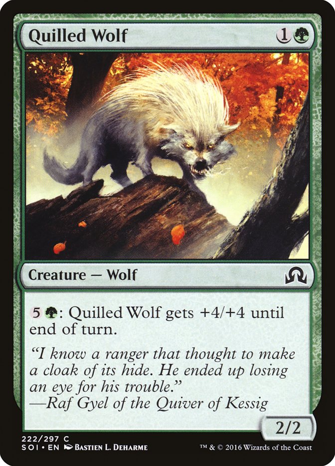 Quilled Wolf - Shadows over Innistrad