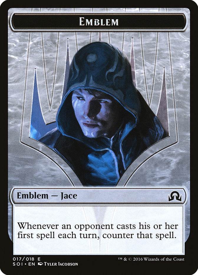 Jace, Unraveler of Secrets Emblem - Shadows over Innistrad