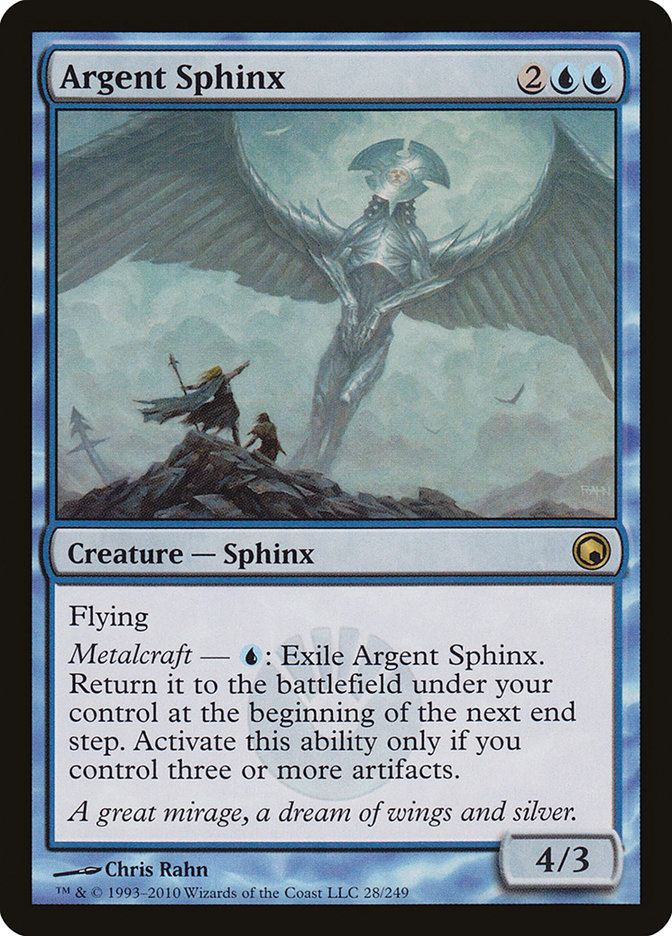 Argent Sphinx - Scars of Mirrodin (SOM)