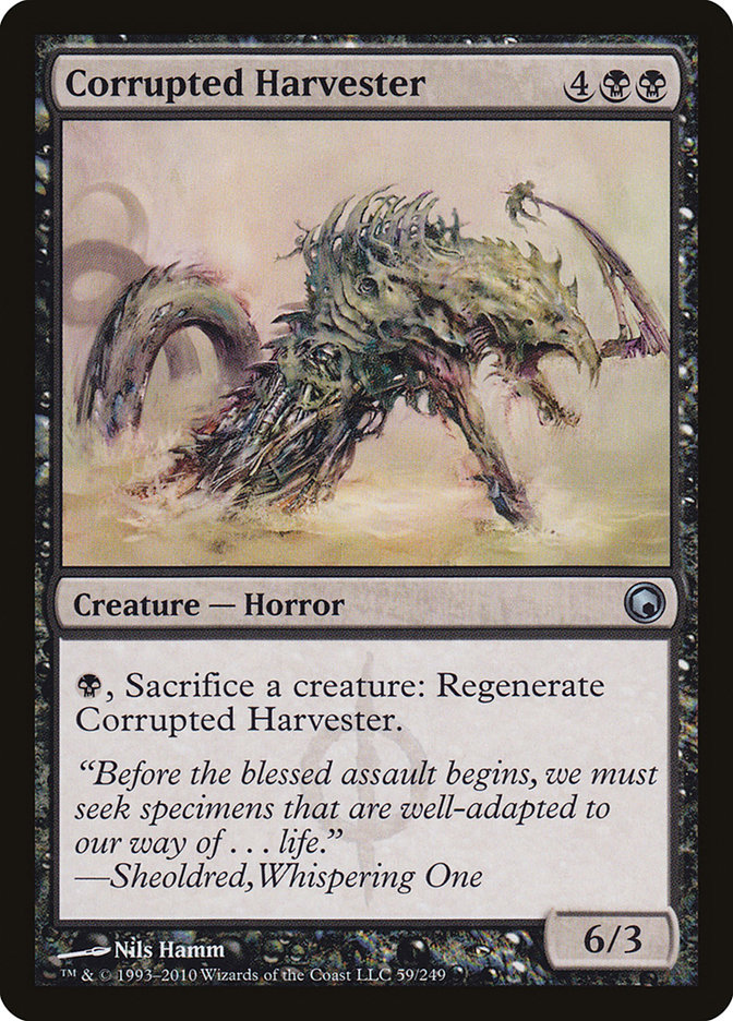 Corrupted Harvester - Scars of Mirrodin