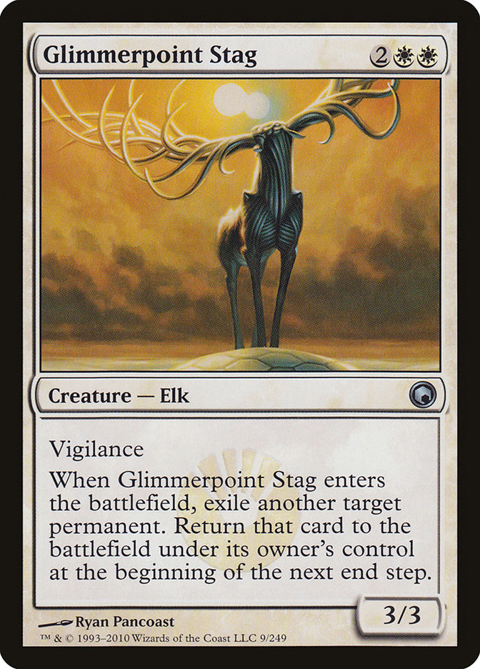 Glimmerpoint Stag - Scars of Mirrodin (SOM)