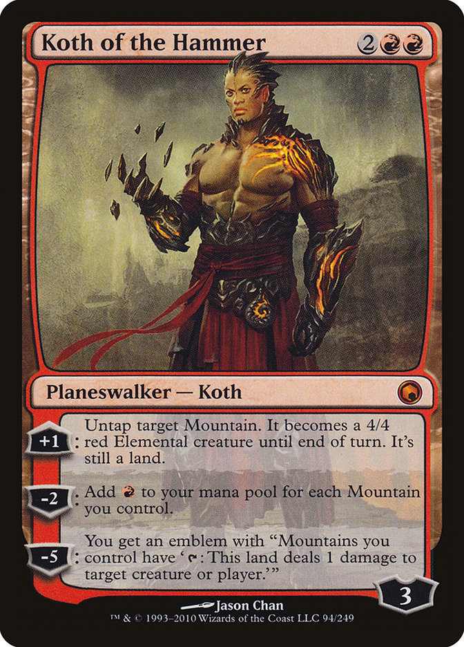 Koth of the Hammer - Scars of Mirrodin (SOM)