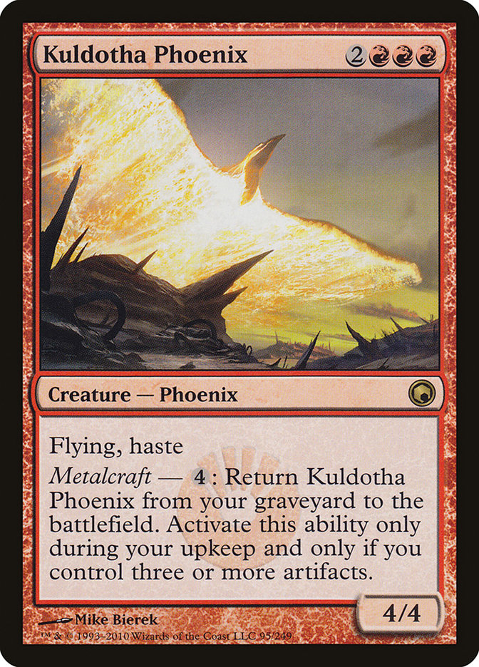 Kuldotha Phoenix - Scars of Mirrodin (SOM)