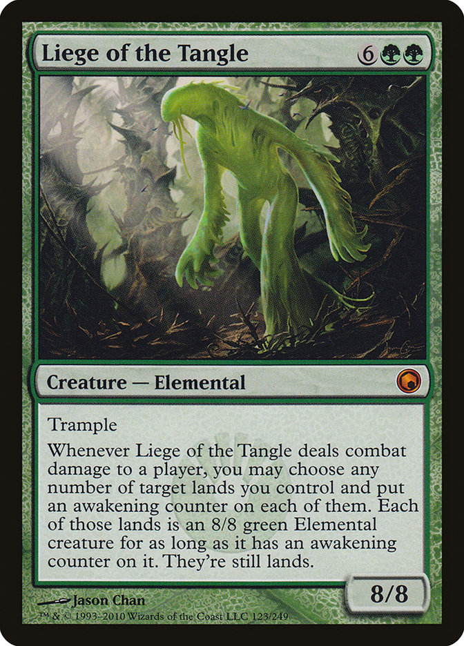 Liege of the Tangle - Scars of Mirrodin (SOM)