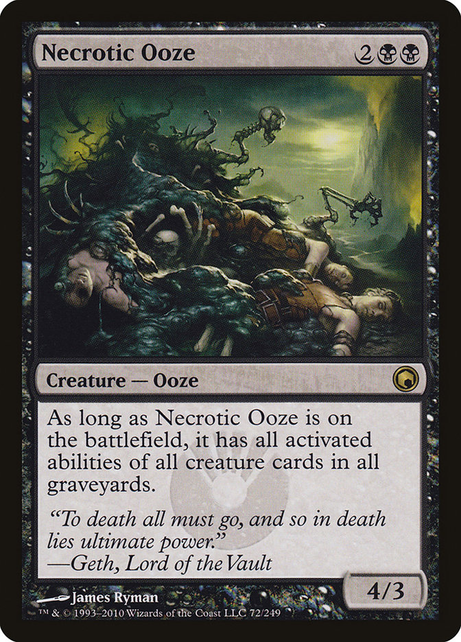 Necrotic Ooze - Scars of Mirrodin (SOM)