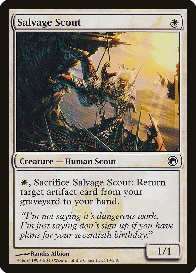 Salvage Scout - Scars of Mirrodin