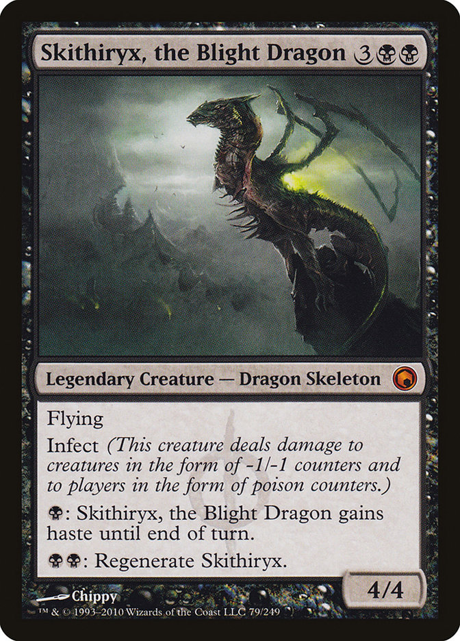 Skithiryx, the Blight Dragon - Scars of Mirrodin (SOM)