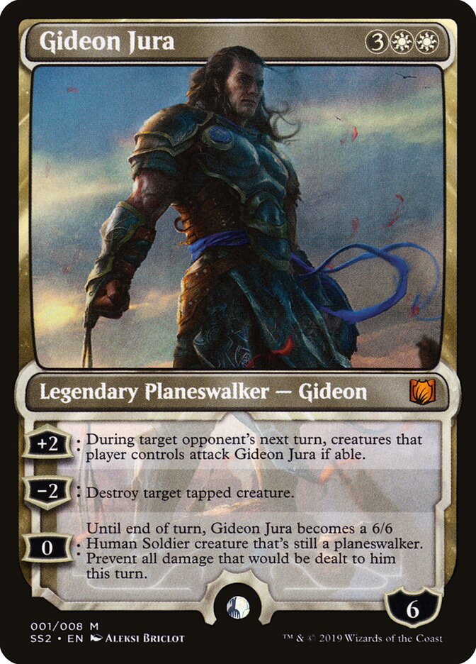 Gideon Jura - MTG Card versions