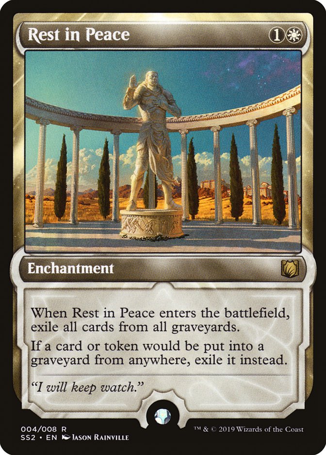 Rest in Peace - MTG Card versions