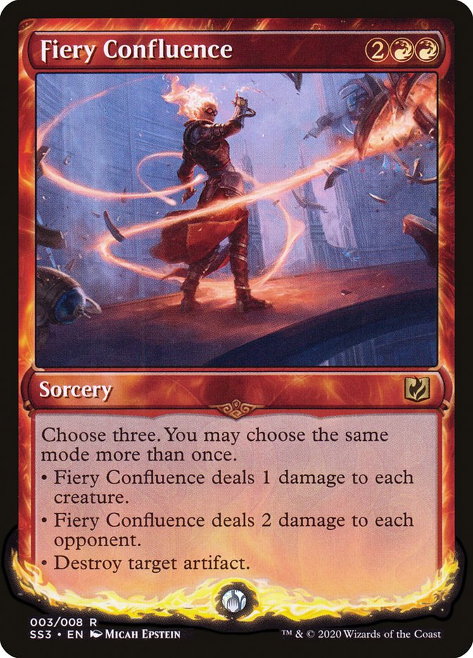 Fiery Confluence - MTG Card versions