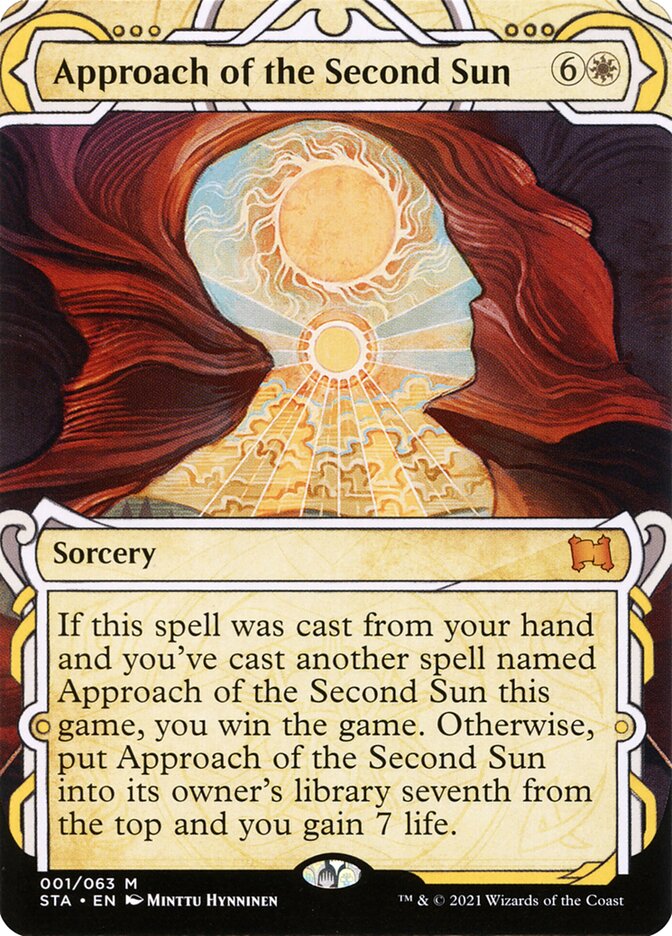 Approach of the Second Sun - MTG Card versions
