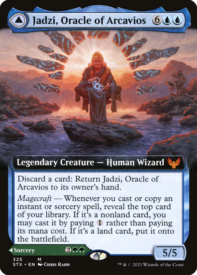 Jadzi, Oracle of Arcavios // Journey to the Oracle - Strixhaven: School of Mages (STX)