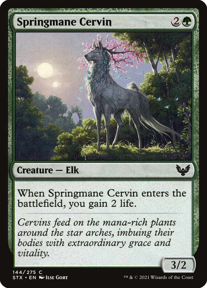 Springmane Cervin - Strixhaven: School of Mages