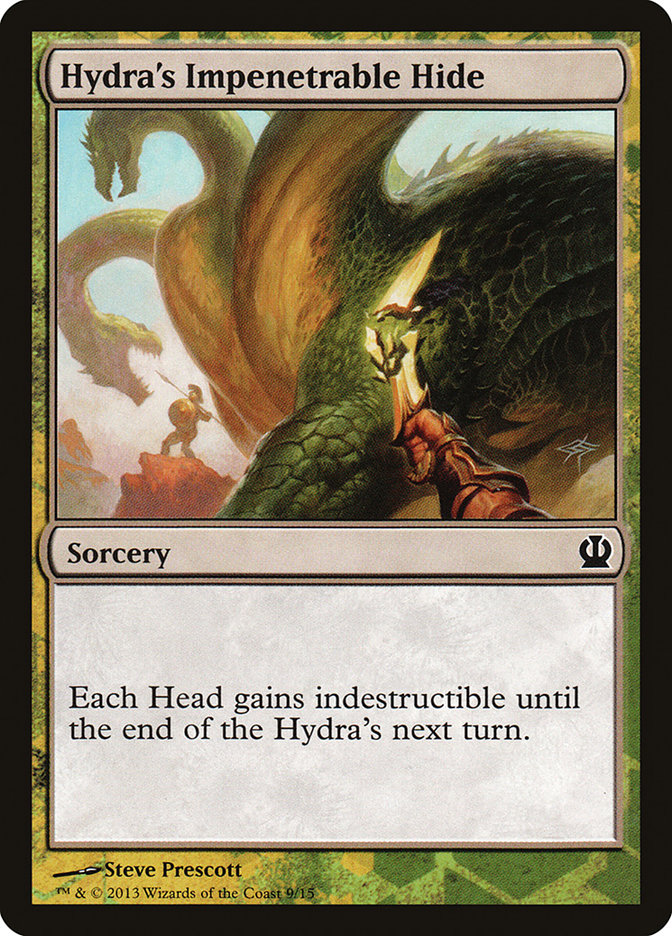 Hydra's Impenetrable Hide - MTG Card versions