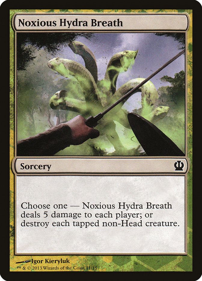 Noxious Hydra Breath - Face the Hydra