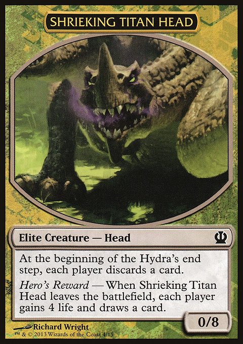 Shrieking Titan Head - Face the Hydra