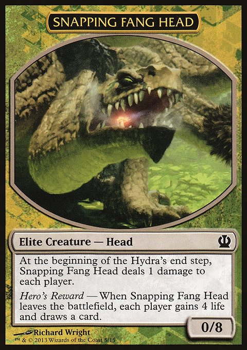 Snapping Fang Head - Face the Hydra