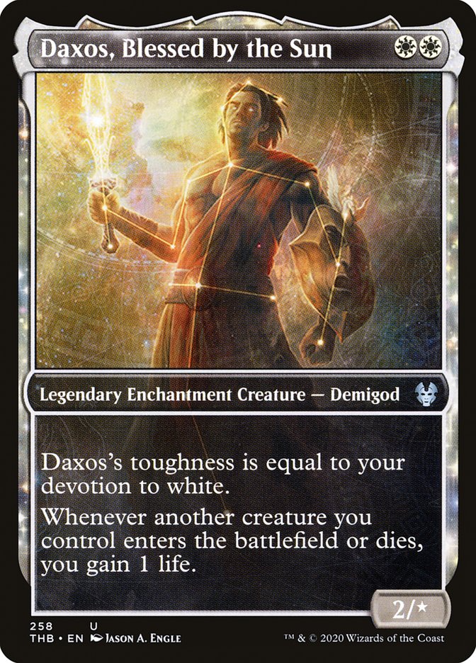 Daxos, Blessed by the Sun - Theros Beyond Death (THB)