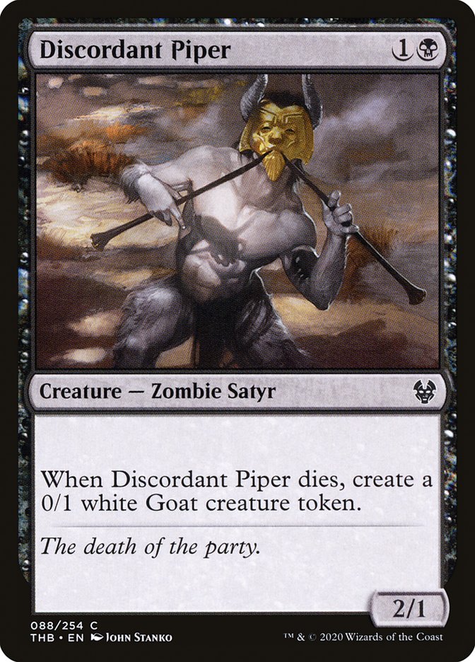 Discordant Piper - Theros Beyond Death
