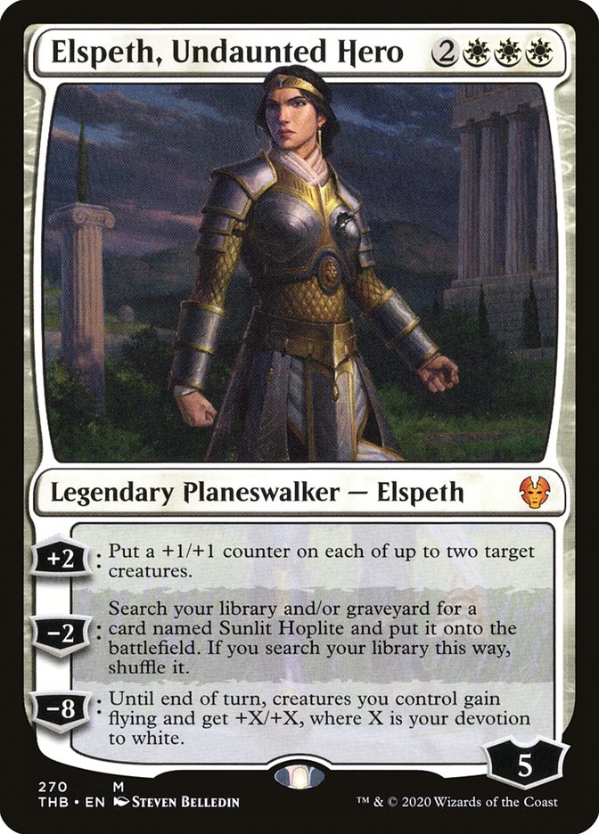 Elspeth, Undaunted Hero - Theros Beyond Death (THB)