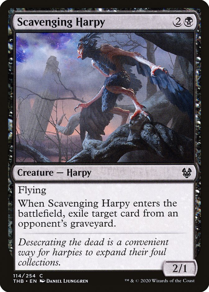 Scavenging Harpy - Theros Beyond Death