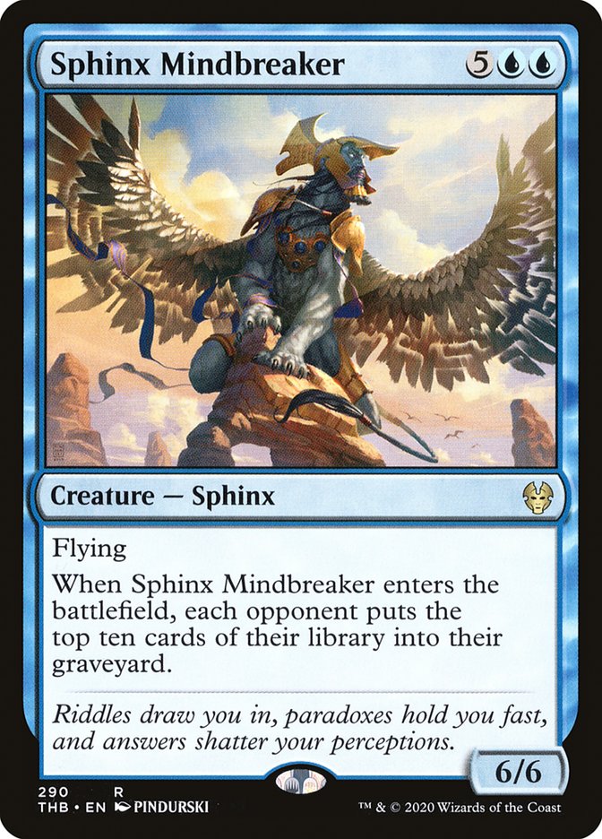 Sphinx Mindbreaker - Theros Beyond Death