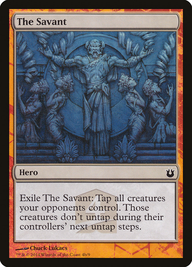 The Savant - MTG Card versions