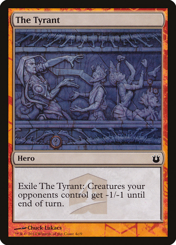 The Tyrant - MTG Card versions