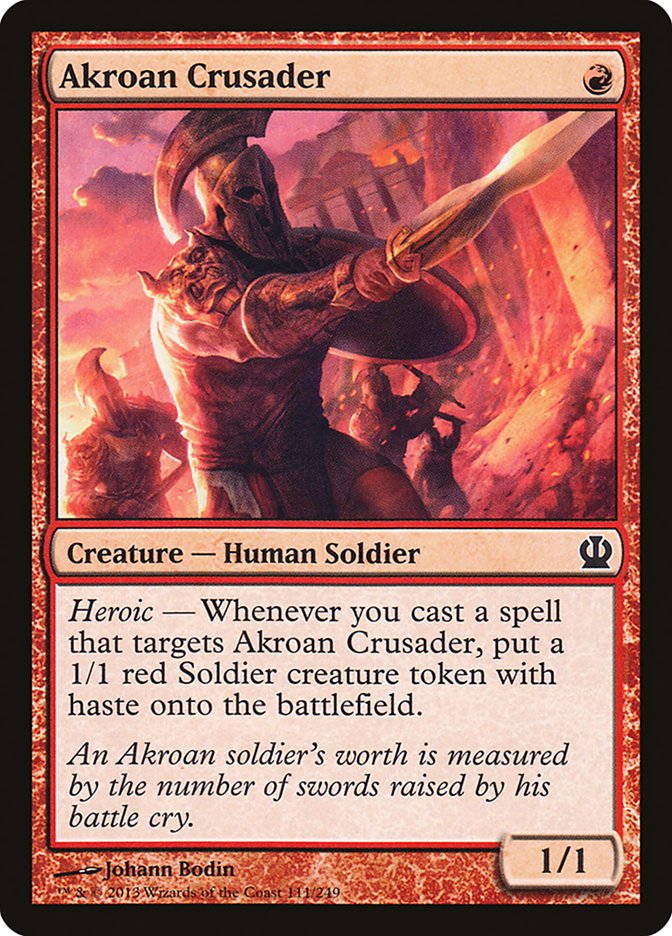 Akroan Crusader - Theros (THS)