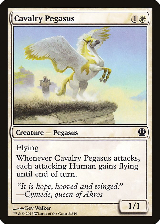 Cavalry Pegasus - MTG Card versions