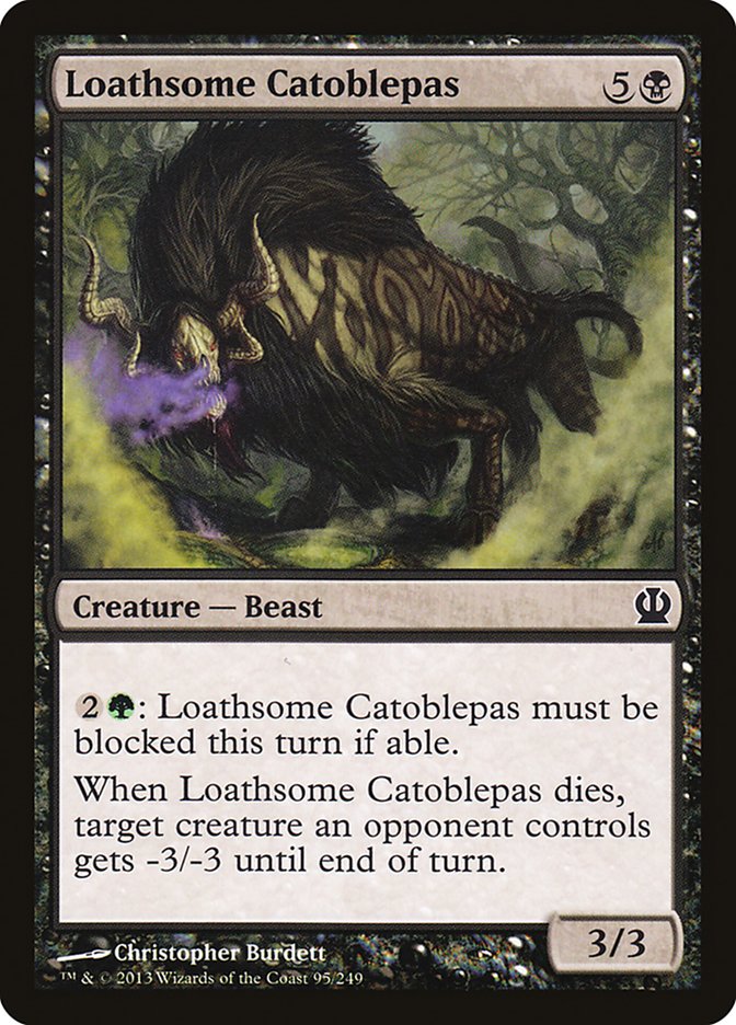 Loathsome Catoblepas - Theros
