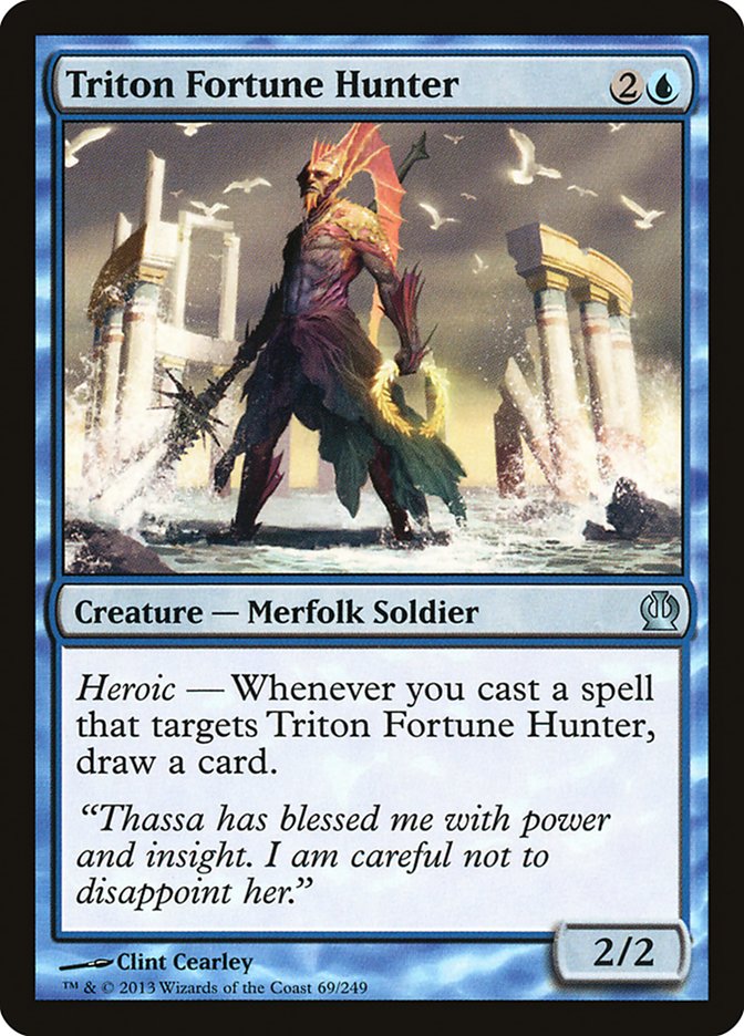 Tritónido cazafortuna - Theros