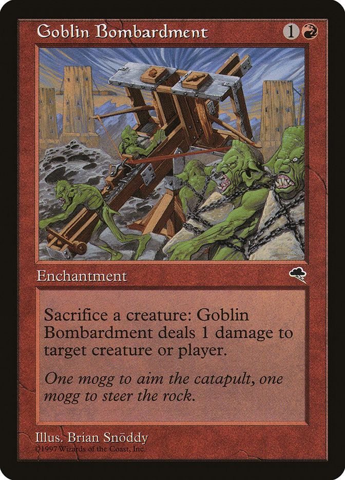 Goblin Bombardment - Tempest (TMP)