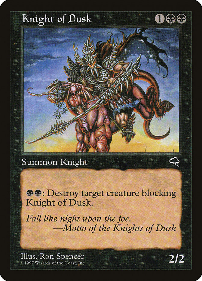 Knight of Dusk - Tempest (TMP)